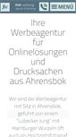 Mobile Screenshot of froh-werbung.de